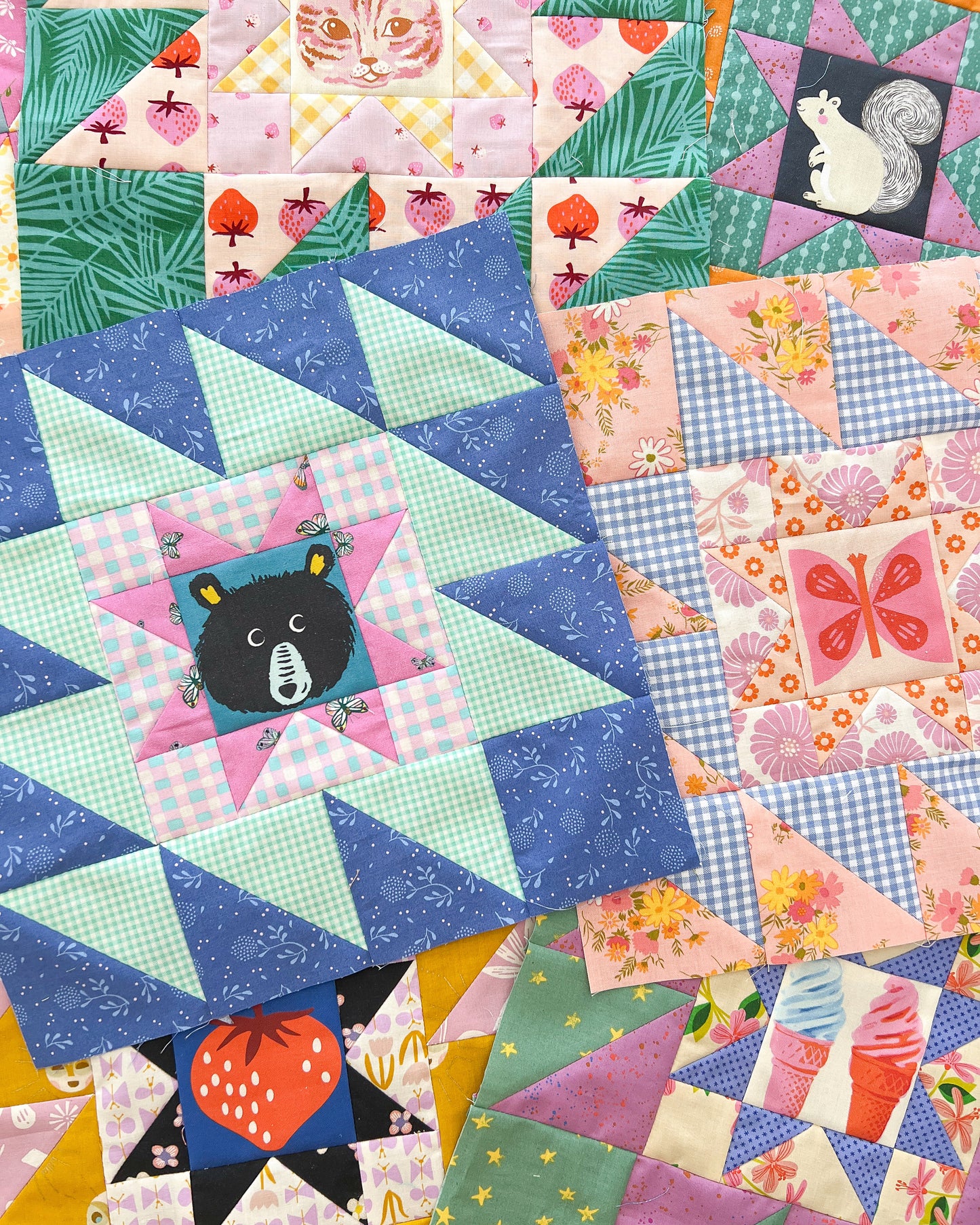 Stella Rose Quilt Pattern - PDF