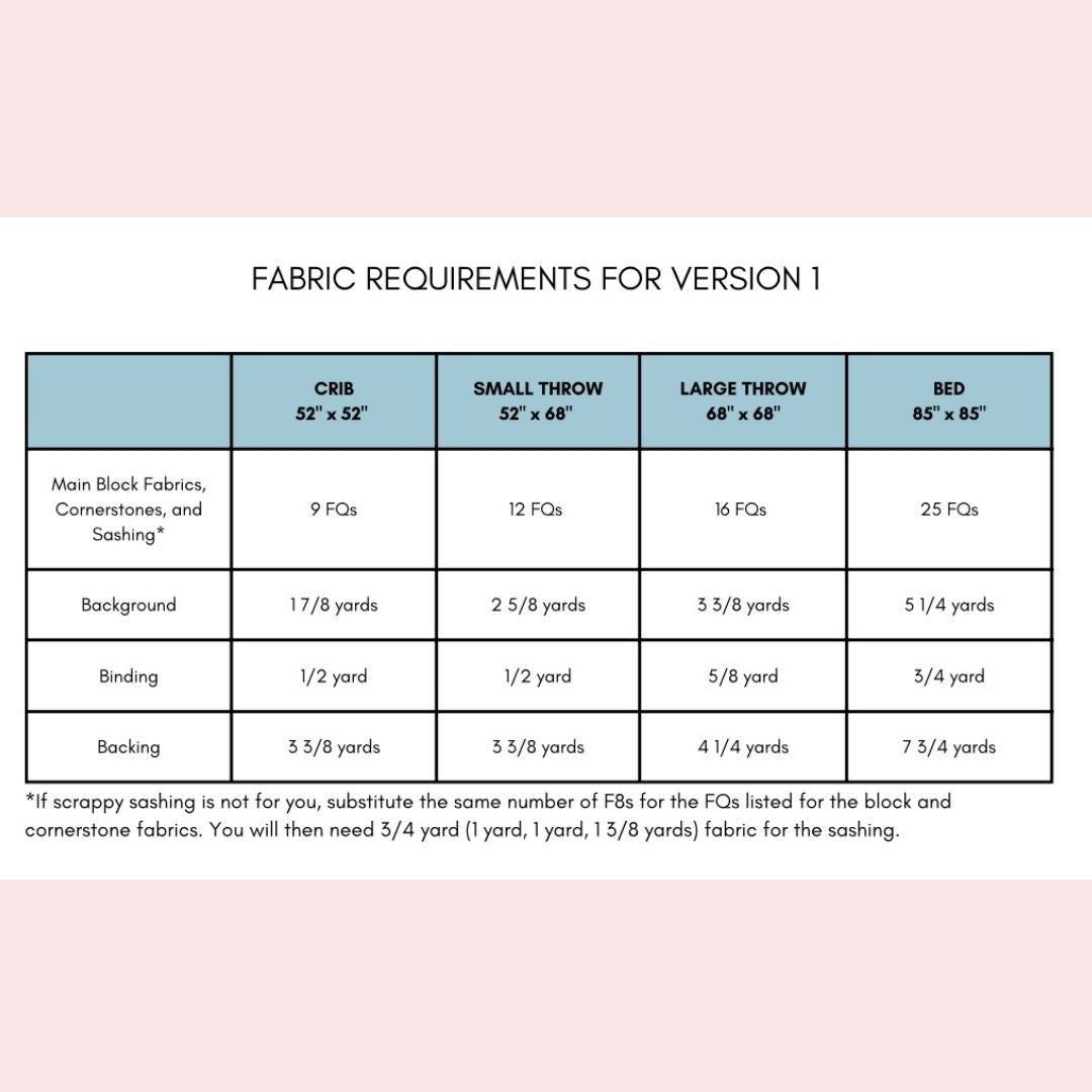 Wintry Quilt Pattern - PDF