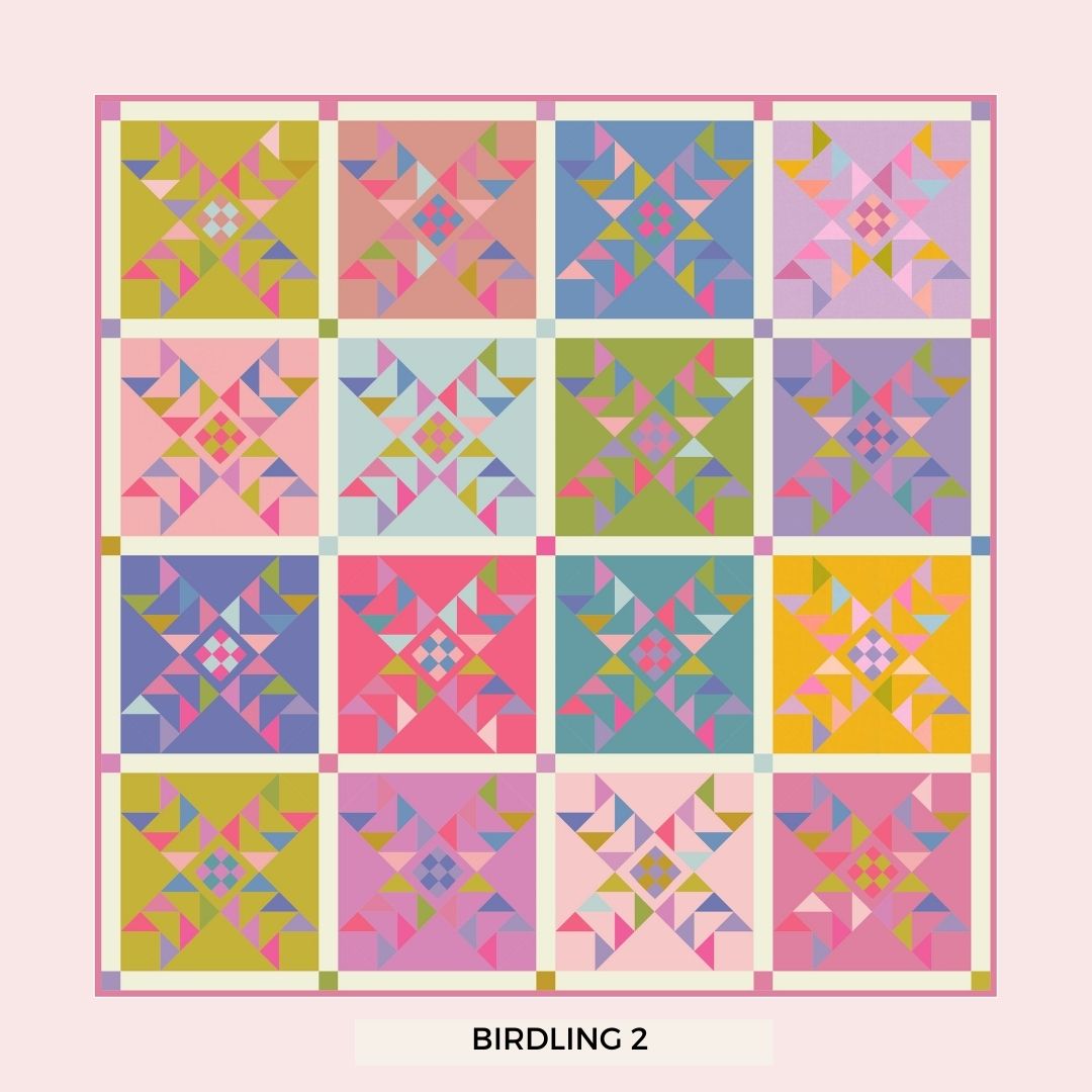 Birdling Quilt Pattern - Paper Pattern