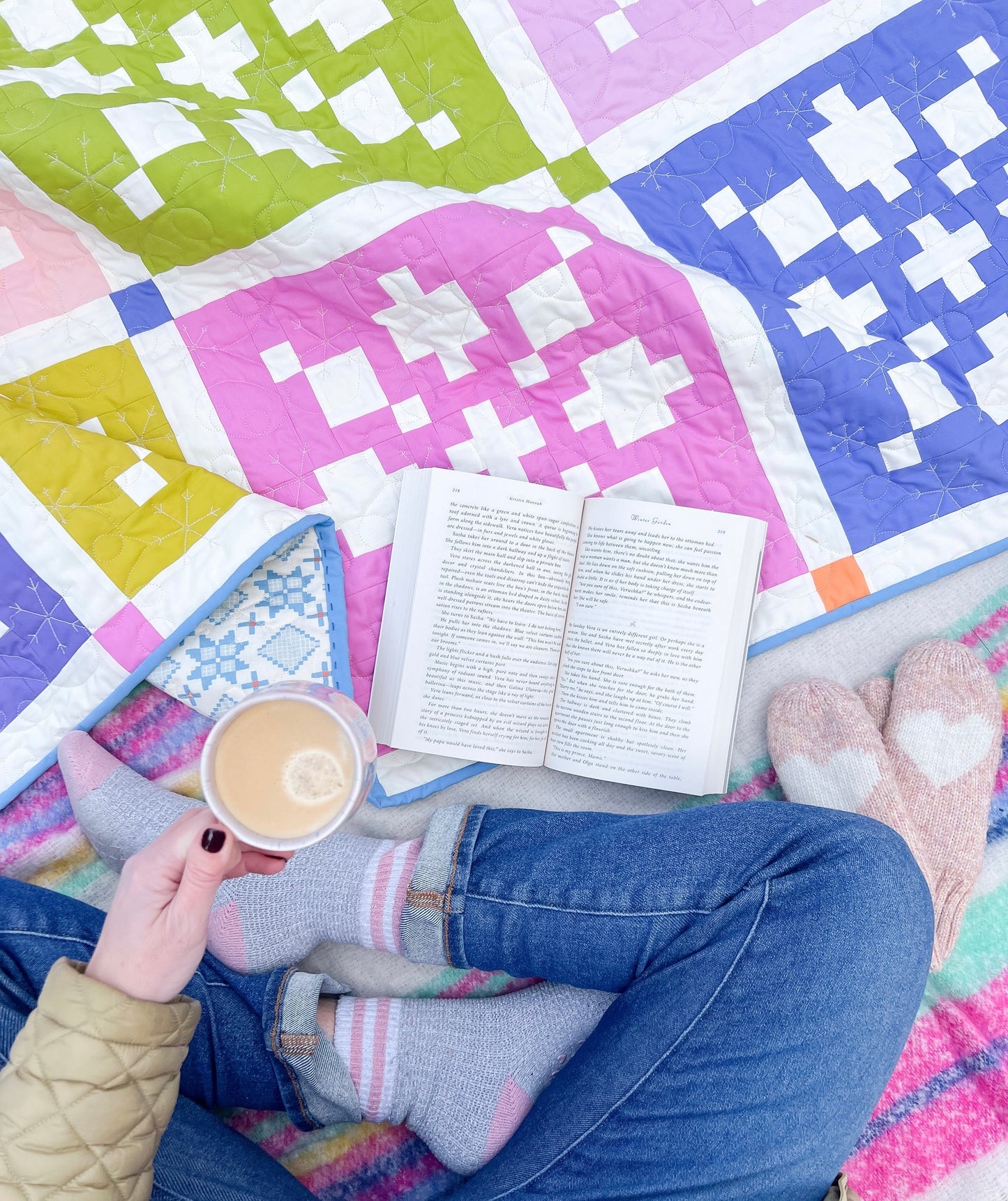 Wintry Quilt Pattern - PDF