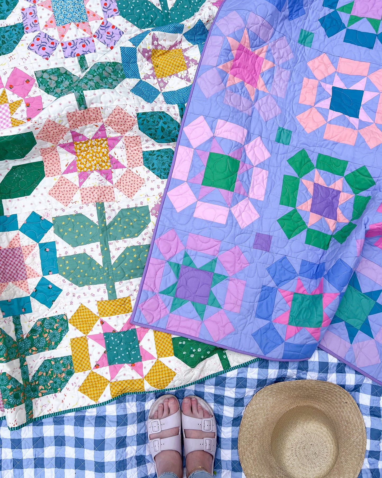 Wildflower Mix Quilt Pattern - PDF