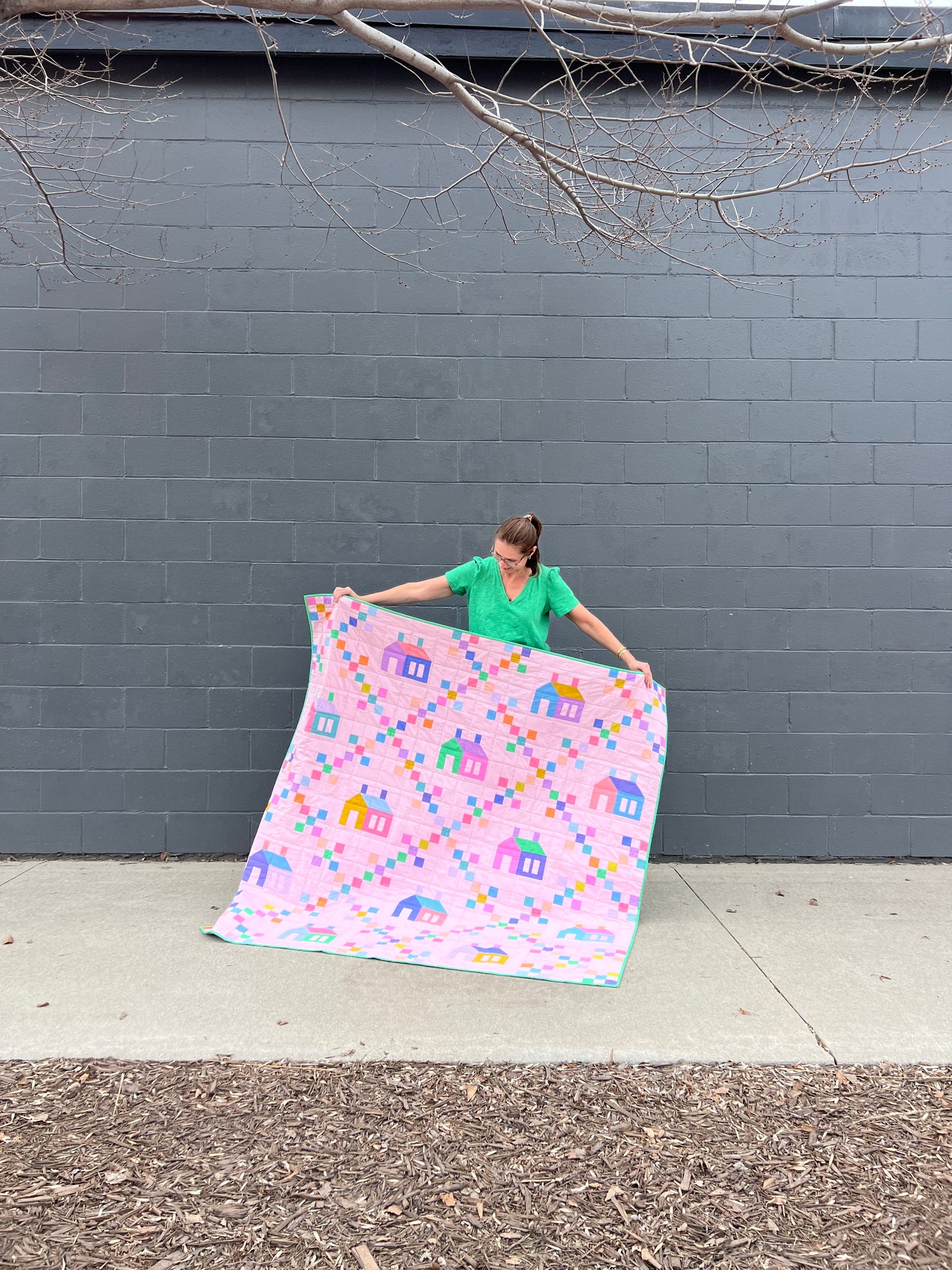 Sugar House Quilt Pattern - PDF