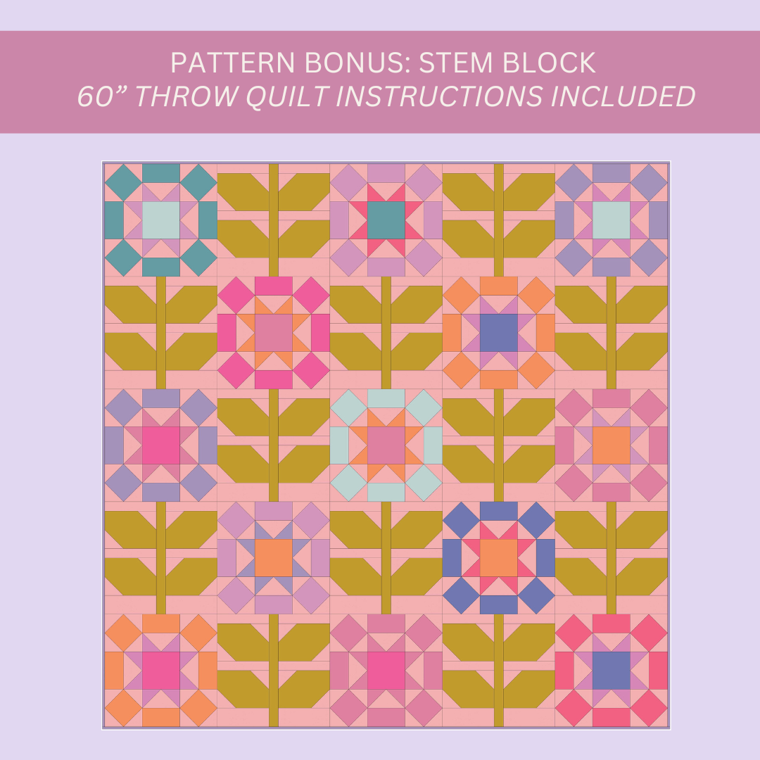 Wildflower Mix Quilt Pattern - PDF – Prairie Quilt Co.