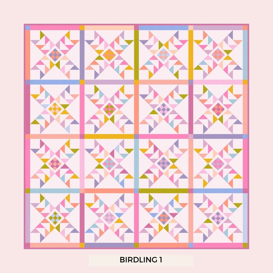 Birdling Quilt Pattern - Paper Pattern
