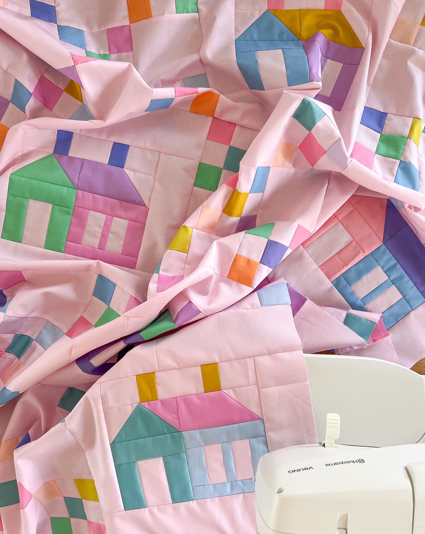 Sugar House Quilt Pattern - PDF