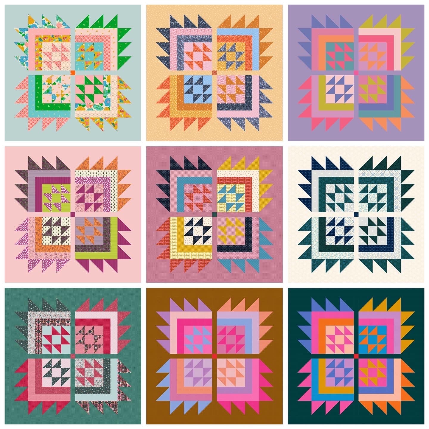 Bear Camp Quilt Pattern - Paper Pattern - WHOLESALE