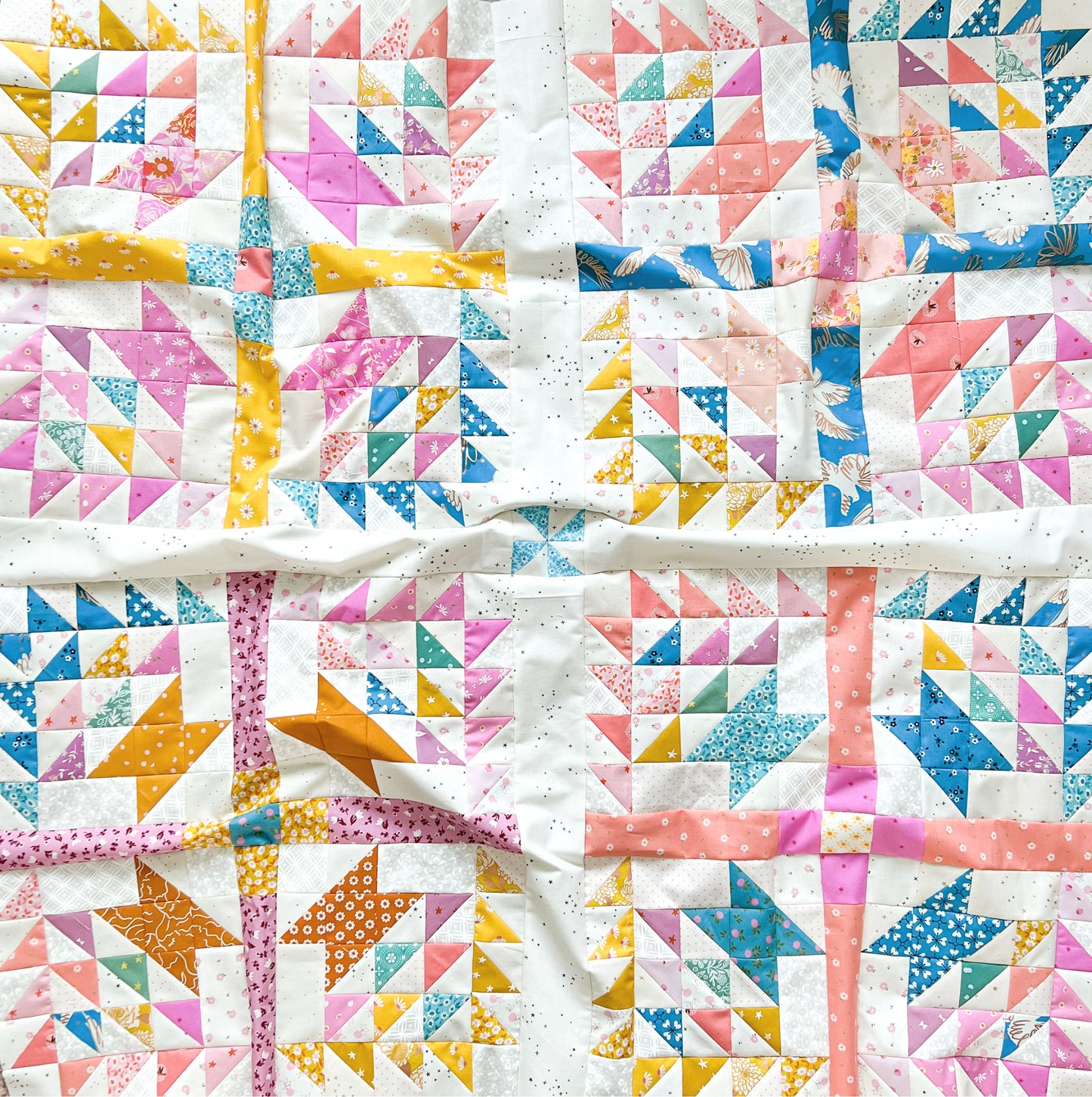 Meadowfolk Quilt Pattern - Paper Pattern