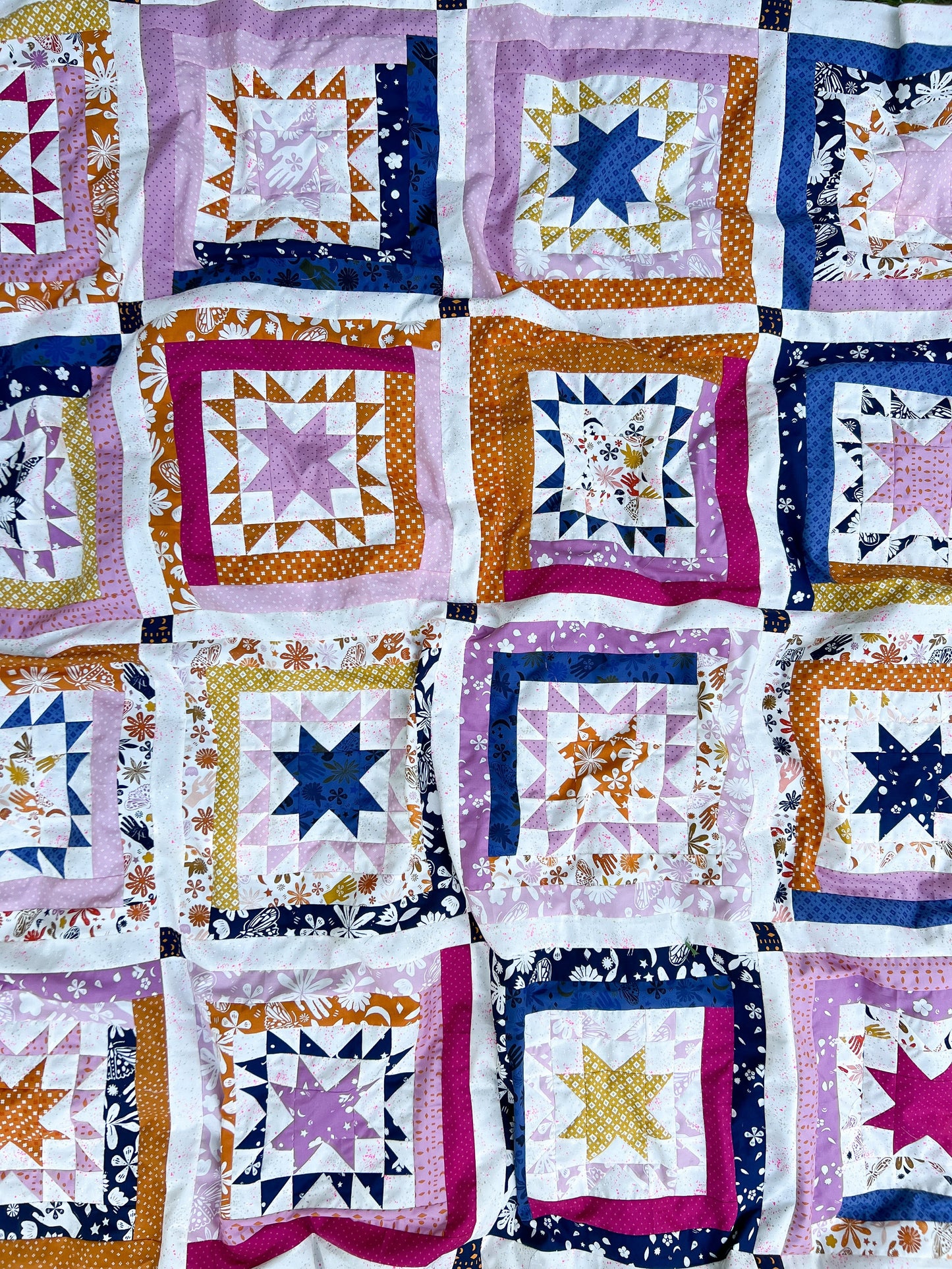 Cabin Nights Quilt Pattern - PDF