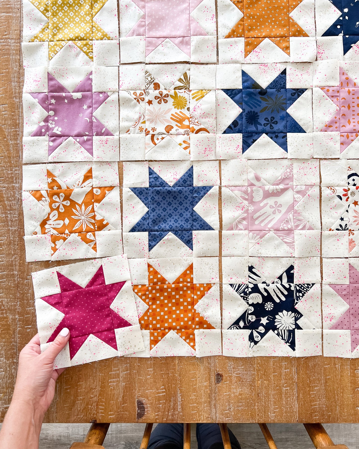 Cabin Nights Quilt Pattern - Paper Pattern