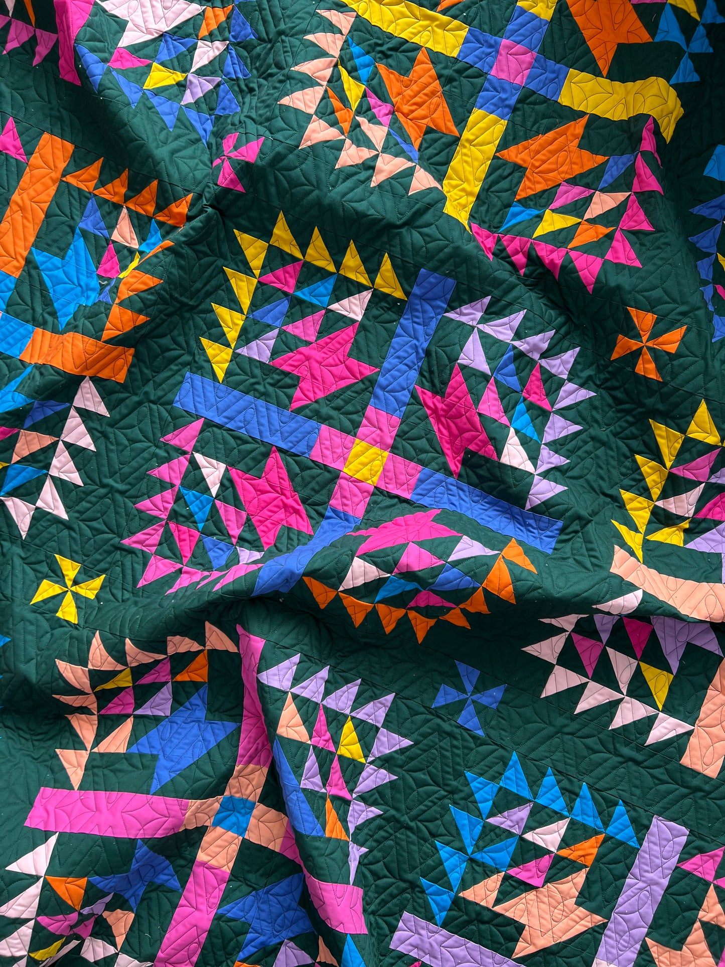 Meadowfolk Quilt Pattern - Paper Pattern