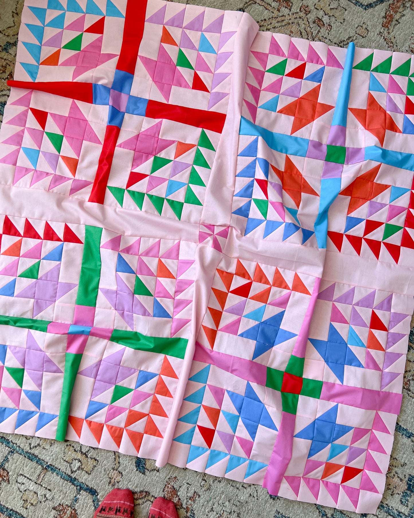 Meadowfolk Quilt Pattern - Paper Pattern