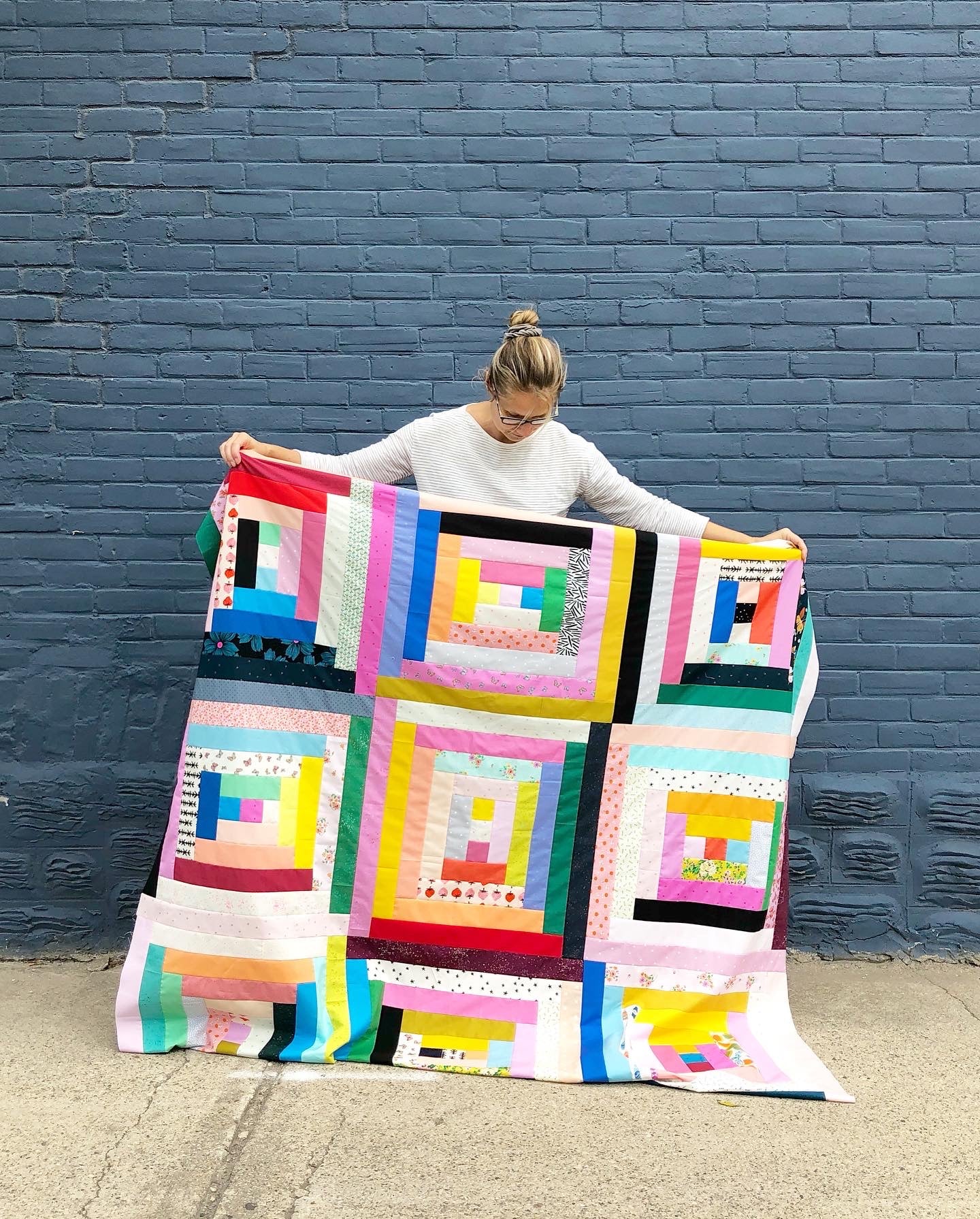 Scrappy Steps Quilt Pattern - PDF