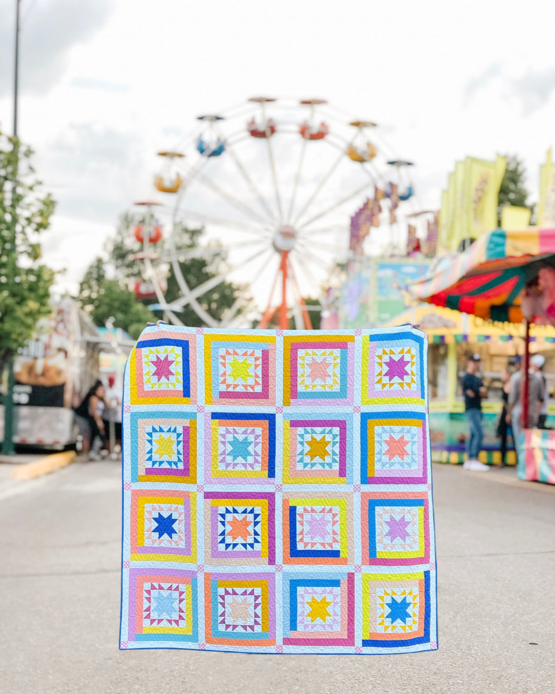 Cabin Nights Quilt Pattern - PDF