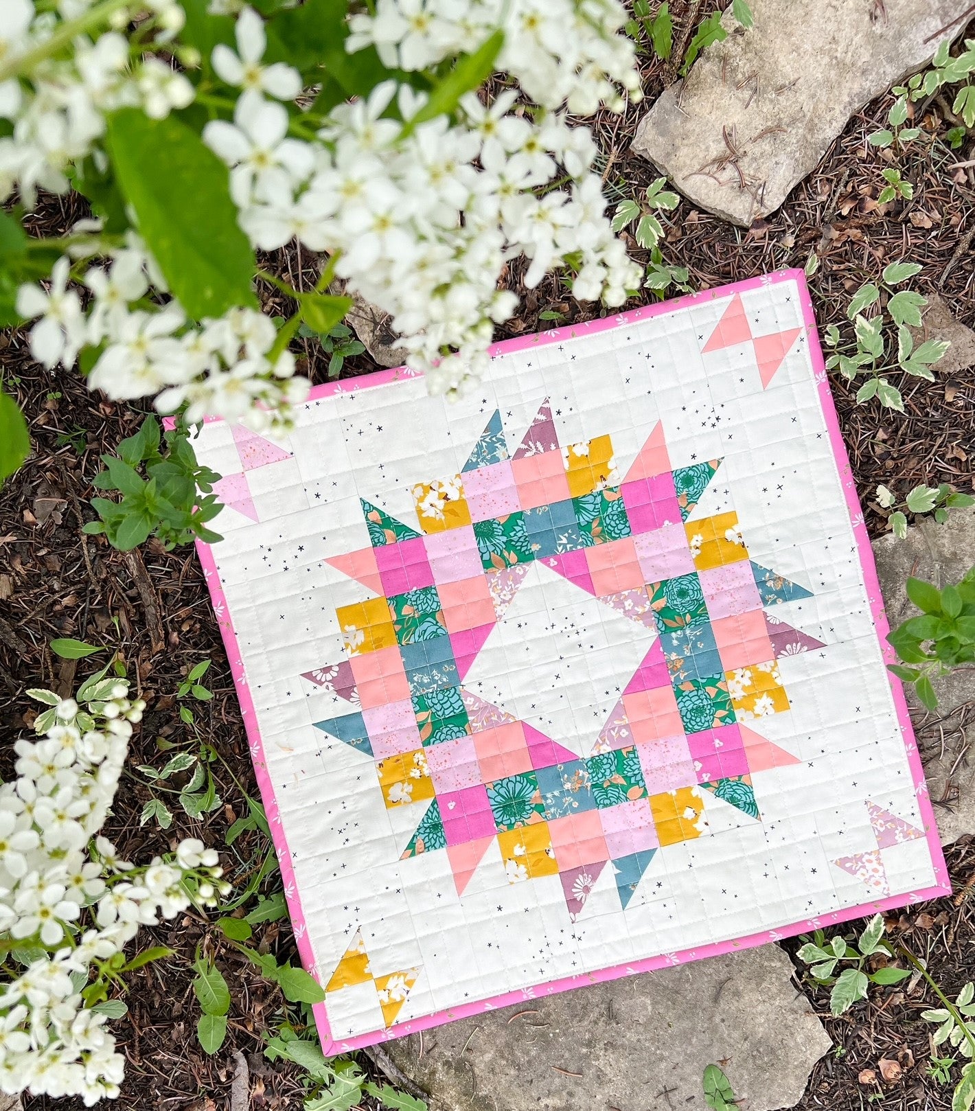 Midsummer Mini Quilt Pattern - PDF