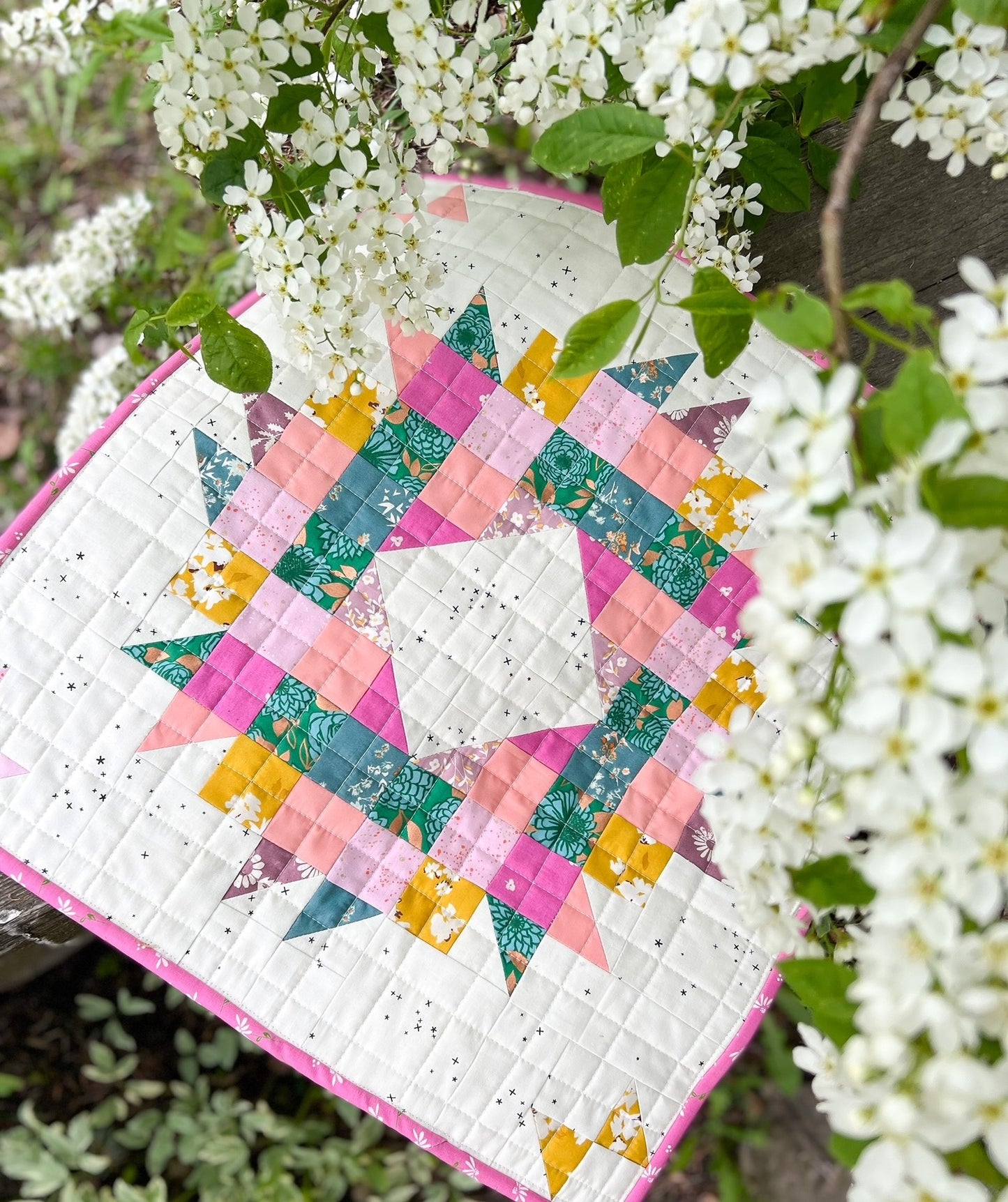 Midsummer Mini Quilt Pattern - PDF