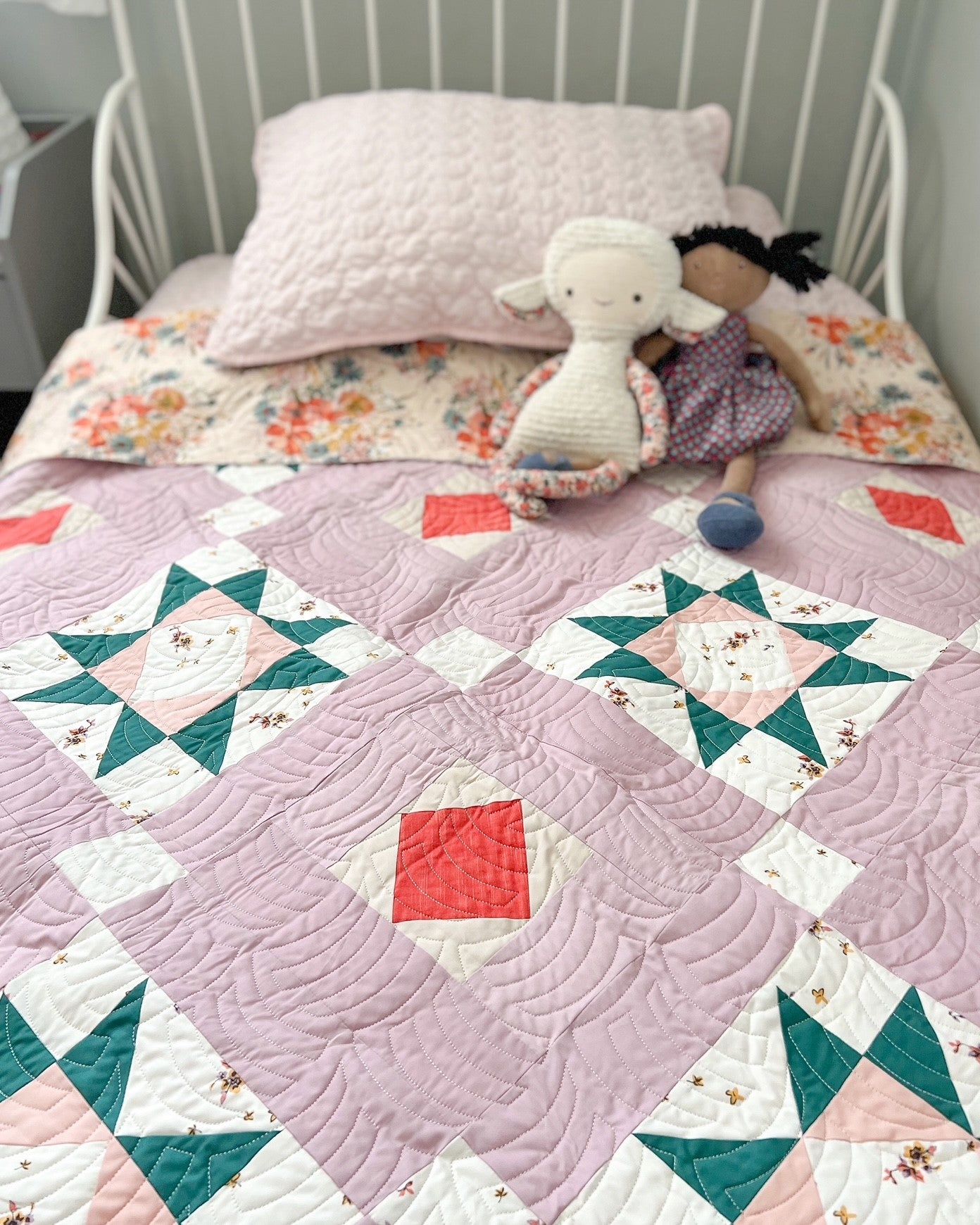 Wild Starflower Quilt Pattern - PDF